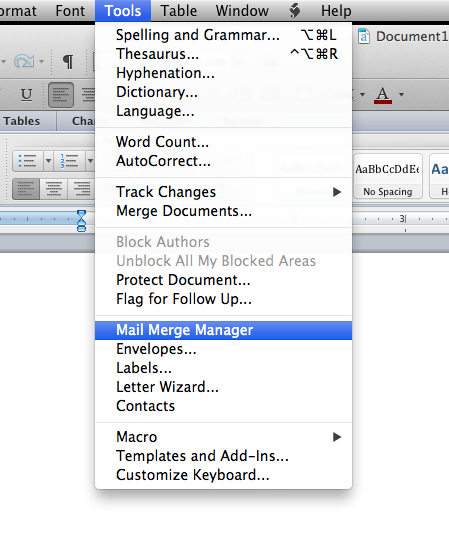 word 2011 for mac mail merge suppress blank lines
